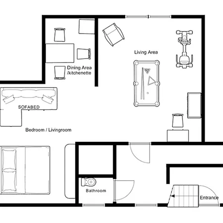 Apartment Large Basement In The Middle Of Odense